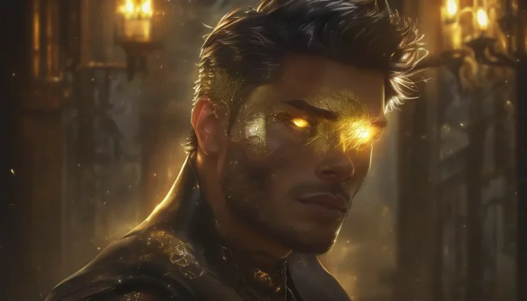 The Alpha's Gold-Eyed Secret Son - Paranormal & Urban Fantasy Novel Cover