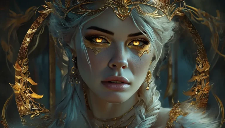 The Alpha's Golden-Eyed Hidden Heir - Paranormal & Urban Fantasy Novel Cover