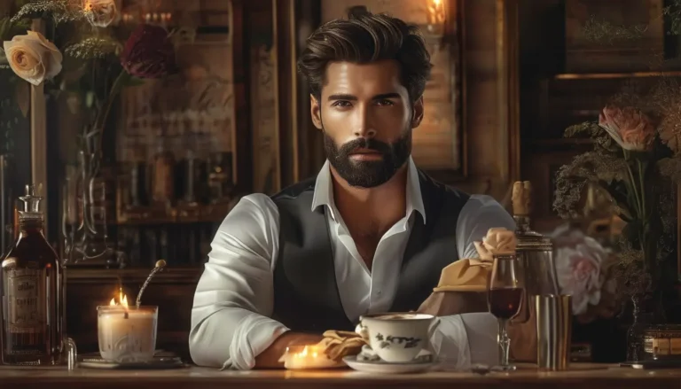 The Billionaire's Hidden Son: A Barista's Secret - YA & LGBTQ+ Romance Novel Cover