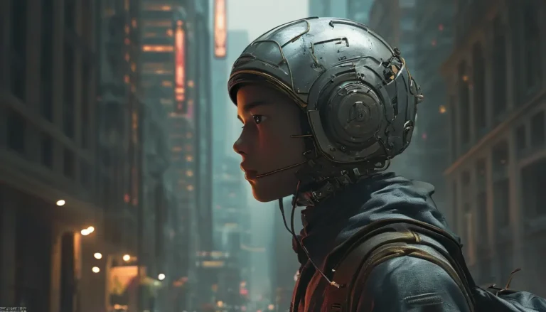 The Boy the Drones Can't Find - Sci-Fi & Dystopian Novel Cover