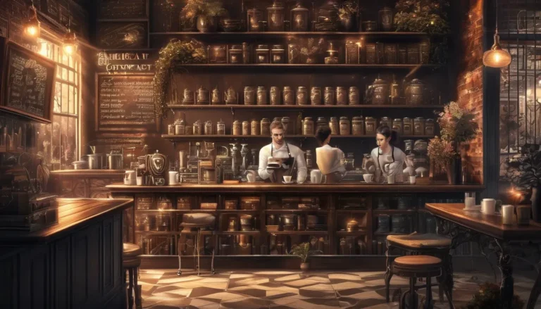 The Coffee Shop Contract: A Hollywood Redemption - Fantasy & Xianxia Novel Cover
