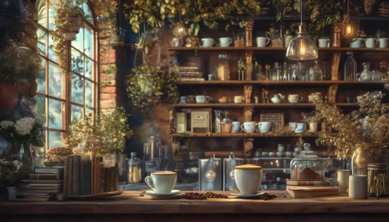 The Coffee Shop Secret That Changed Everything - Fantasy & Xianxia Novel Cover