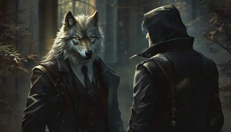 The Contract Wolf: Bound by Blood and Gold - Paranormal & Urban Fantasy Novel Cover