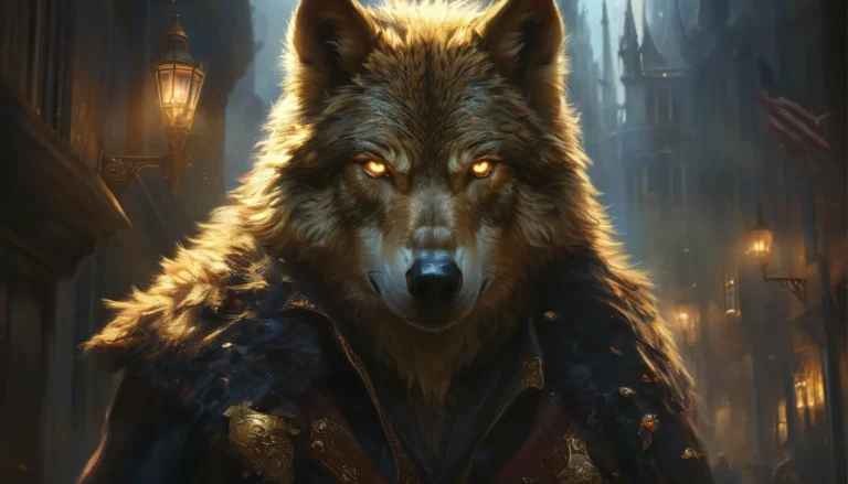 The Gold-Eyed Heir of Hollywood - Werewolf & Shifter Novel Cover
