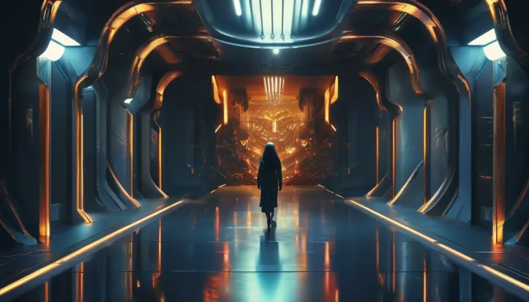 The Heir I Left in the Shadows - Sci-Fi & Dystopian Novel Cover