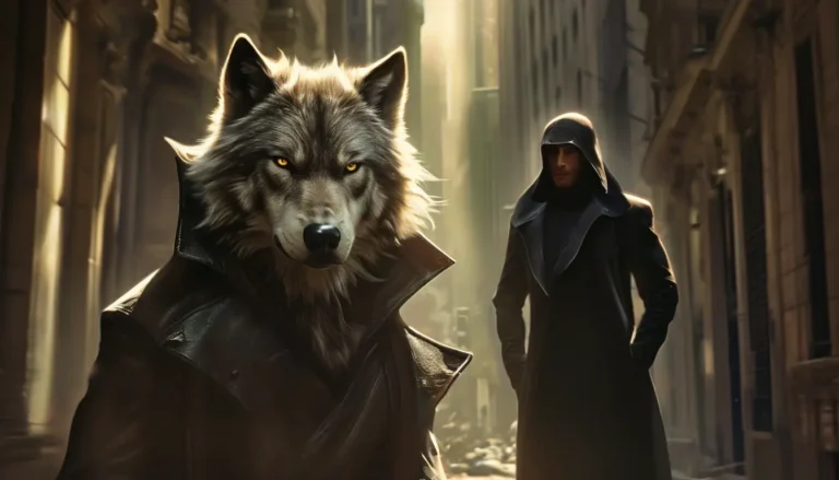 The Hidden Son of Hollywood's Alpha Wolf - Sci-Fi & Dystopian Novel Cover