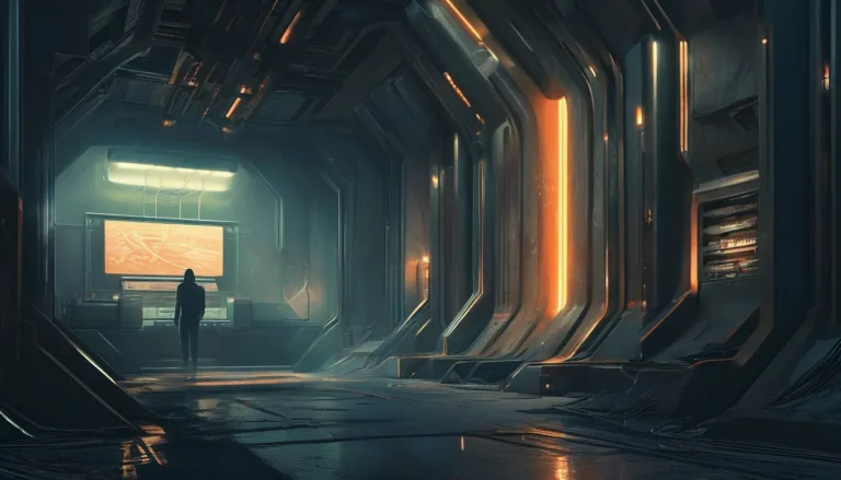 The Last Broadcast: A Vow in the Static - Sci-Fi & Dystopian Novel Cover