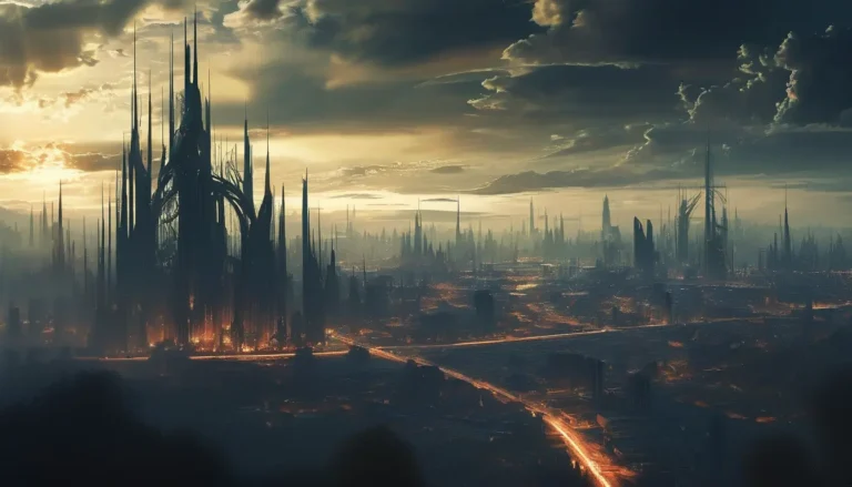 The Last Light of New Meridian - Sci-Fi & Dystopian Novel Cover