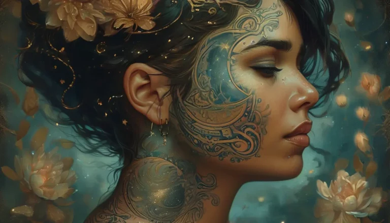 The Moon Tattoo and the Hidden Son - YA & LGBTQ+ Romance Novel Cover