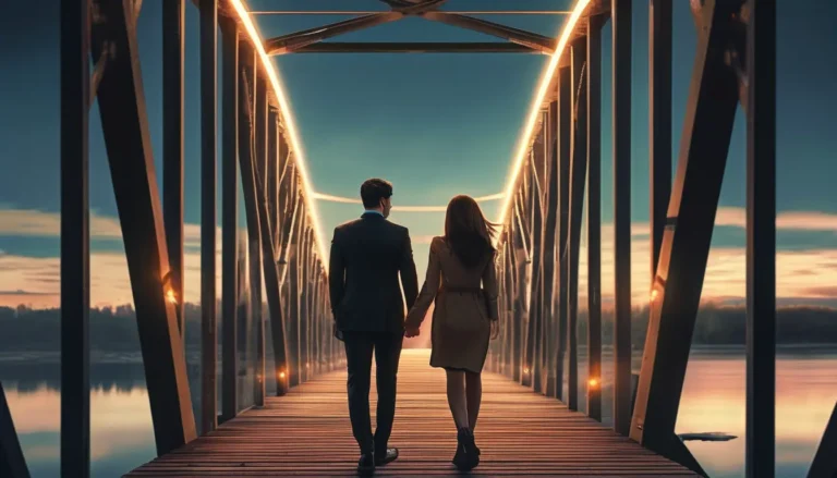 The Only Bridge Back to You - Modern Romance Novel Cover