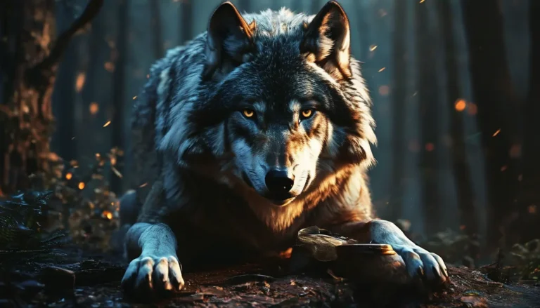 The Wolf’s Ledger: A Hidden Heir - Thriller & Horror Novel Cover