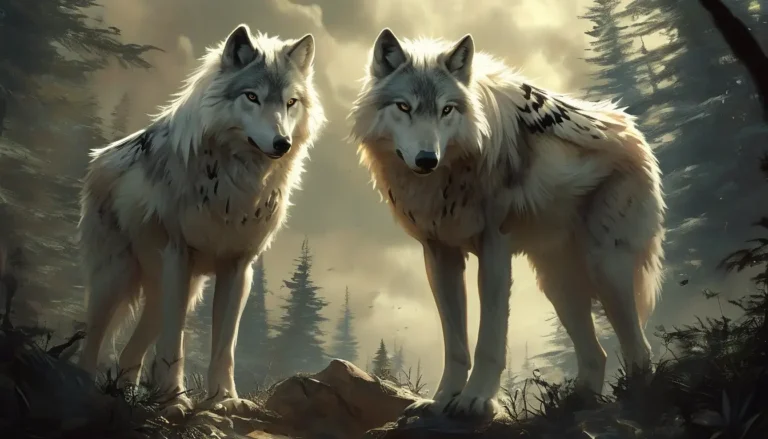 When the Alpha Wolf Comes Home - Sci-Fi & Dystopian Novel Cover